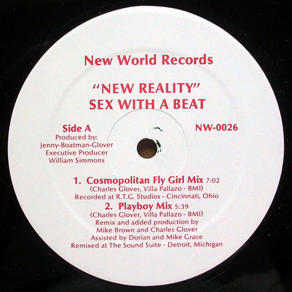New Reality  - Sex With A Beat (M) (Vinyl LP)