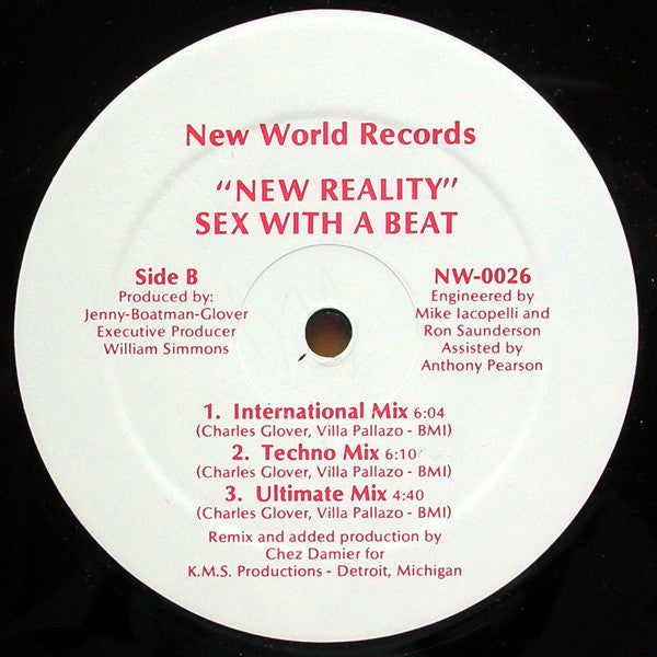 New Reality  - Sex With A Beat (M) (Vinyl LP)