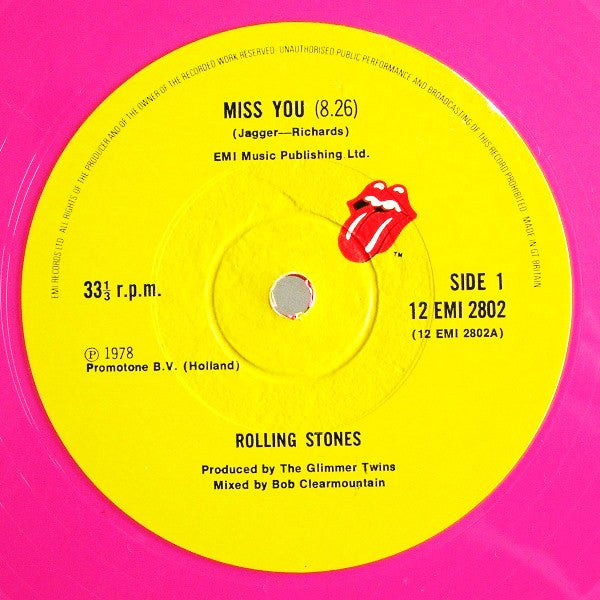 Rolling Stones - Miss You (Vinyl, NM or M-) (Vinyl LP)