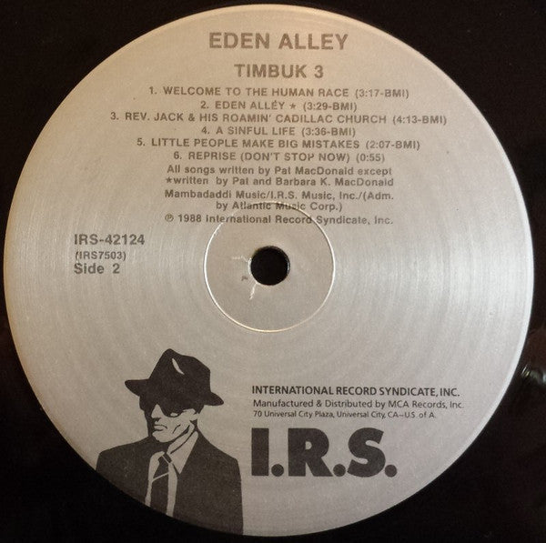 Timbuk 3 - Eden Alley (VG) (Vinyl LP)