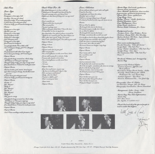 Day, Morris - Color Of Success (VG+) (Vinyl LP)