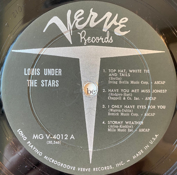 Armstrong, Louis - Under The Stars (Vinyl, VG+) (Vinyl LP)