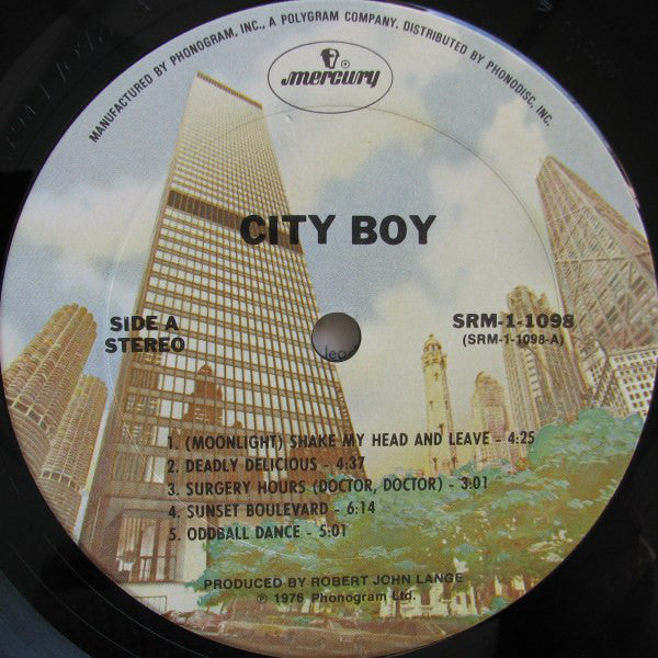 City Boy - City Boy (VG+) (Vinyl LP)