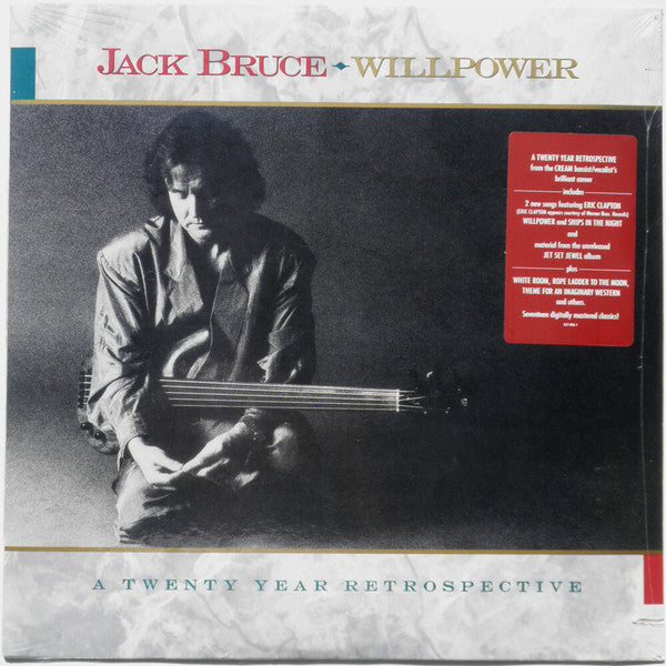 Bruce, Jack - Willpower: A Twenty Year Retrospective (1968-1988) (NM or M-) (Vinyl LP)