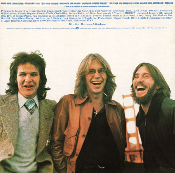 America  - Hearts (Vinyl, VG+) (Vinyl LP)