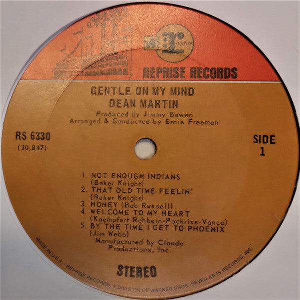 Martin, Dean - Gentle On My Mind (VG) (Vinyl LP)
