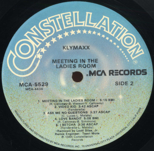 Klymaxx - Meeting In The Ladies Room (Vinyl, VG+) (Vinyl LP)