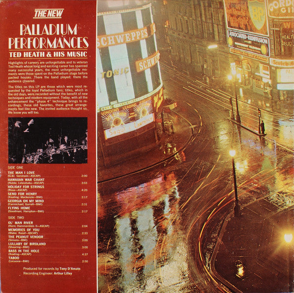Heath, Ted And His Music - The New Palladium Performances (VG) (Vinyl LP)