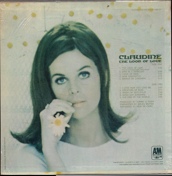 Longet, Claudine - The Look Of Love (VG+) (Vinyl LP)