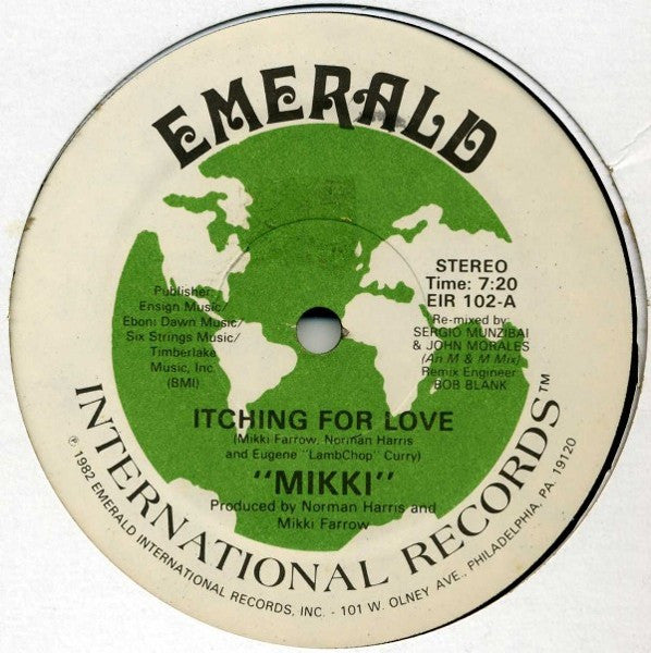 Farrow, Mikki - Itching For Love (VG+) (Vinyl LP)