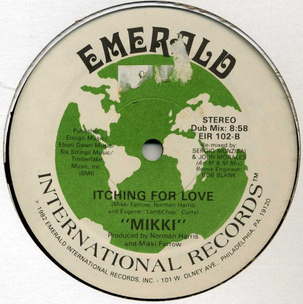 Farrow, Mikki - Itching For Love (VG+) (Vinyl LP)