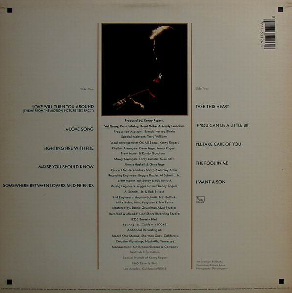 Rogers, Kenny - Love Will Turn You Around (Vinyl, VG+) (Vinyl LP)