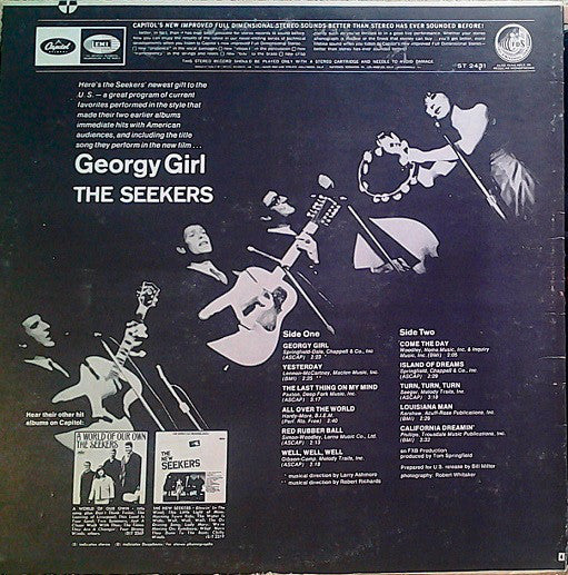 Seekers - Georgy Girl (Vinyl, VG) (Vinyl LP)