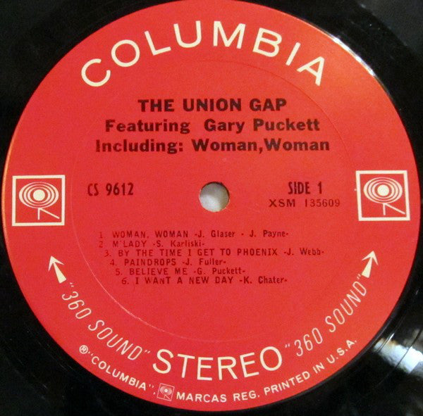 Union Gap Featuring Gary Puckett - Woman, Woman (VG) (Vinyl LP)