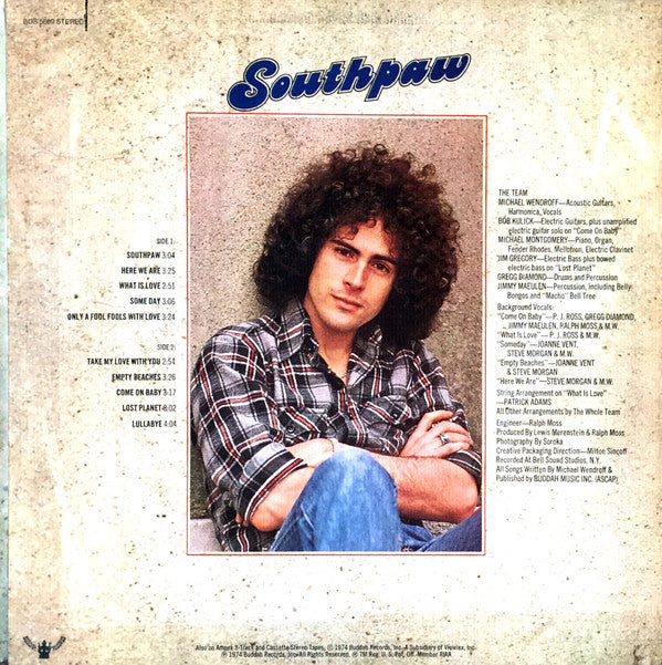 Wendroff, Michael - Southpaw (VG+) (Vinyl LP)