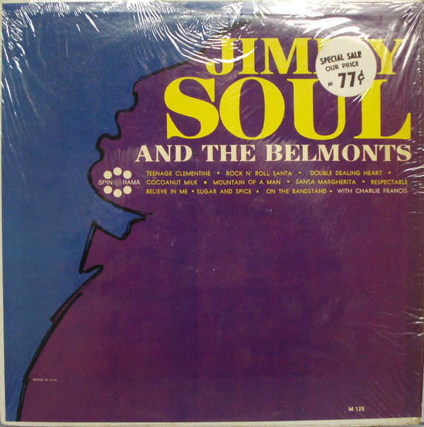 Soul, Jimmy And The Belmonts, Charlie Francis  - Jimmy Soul And The Belmonts  (VG+) (Vinyl LP)