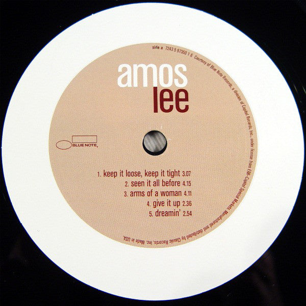Lee, Amos - Amos Lee (Vinyl, VG+) (Vinyl LP)