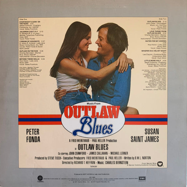 Outlaw Blues, Music from (VG+) (Vinyl LP)