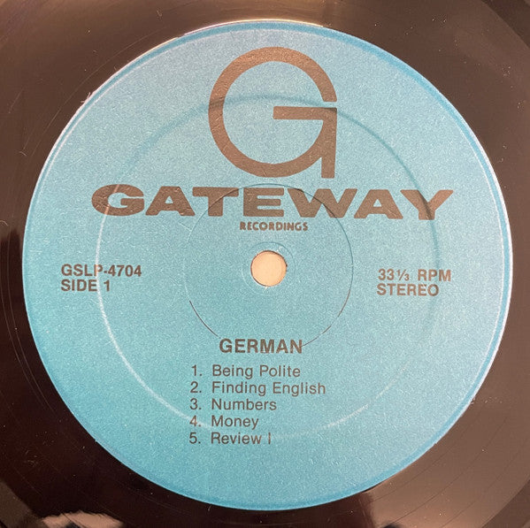 Travelers Short-Cut Method To Functional German (Vinyl, VG+) (Vinyl LP)