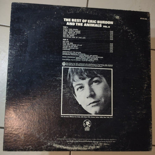 Burdon, Eric & The Animals - The Best Of Eric Burdon And The Animals Vol. II (VG) (Vinyl LP)