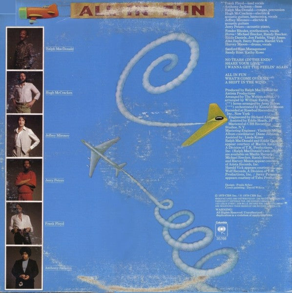 Writers  - All In Fun (VG+) (Vinyl LP)