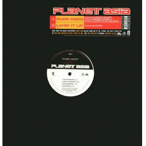 Planet Asia - Pure Coke / Livin' It Up (Vinyl, VG) (Vinyl LP)