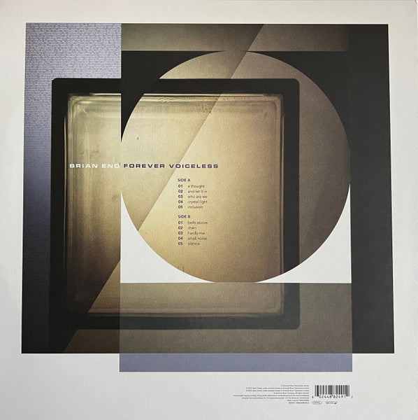 Eno, Brian - Forever Voiceless (NM or M-) (Vinyl LP)