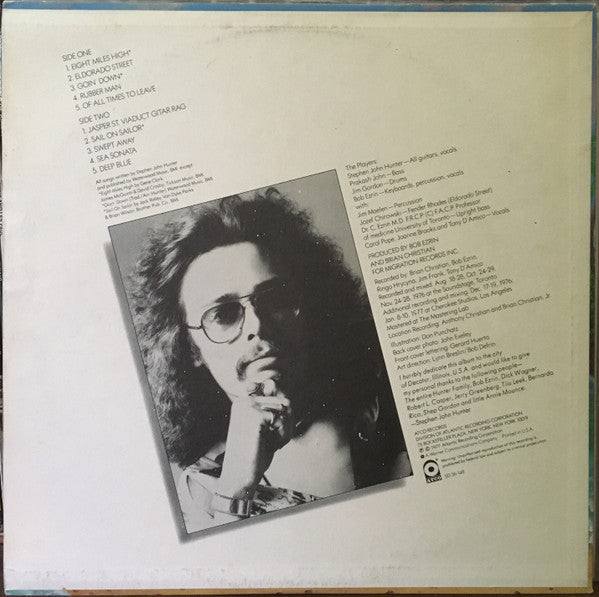 Hunter, Steve - Swept Away (VG+) (Vinyl LP)