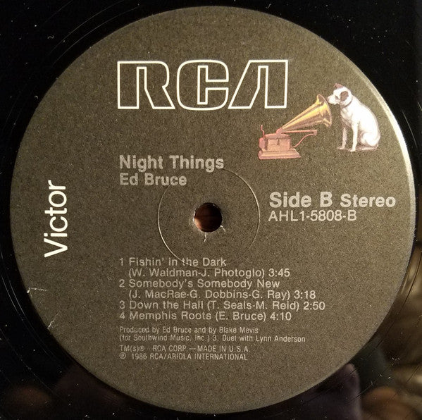 Bruce, Ed - Night Things (VG) (Vinyl LP)