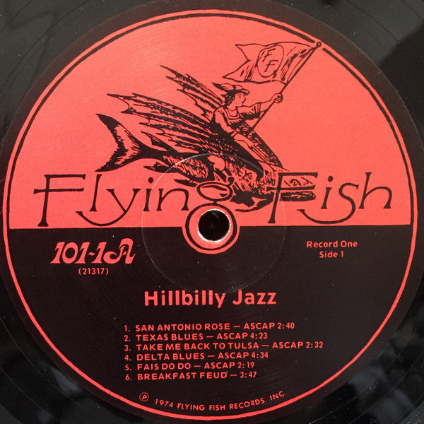Vassar Clements - Hillbilly Jazz (VG+) (Vinyl LP)