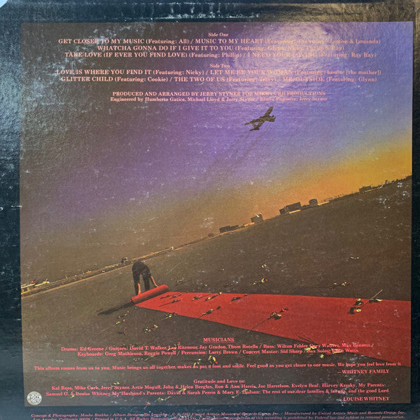 Whitney Family - Airways (VG+) (Vinyl LP)