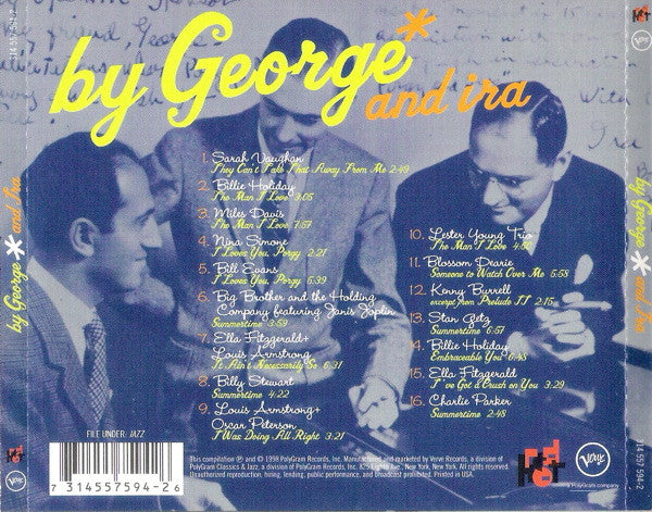 Various - By George And Ira: Red Hot On Gershwin (CD, M) (Vinyl LP)