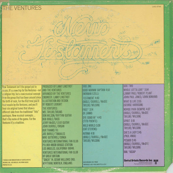 Ventures - New Testament (Vinyl, VG+) (Vinyl LP)