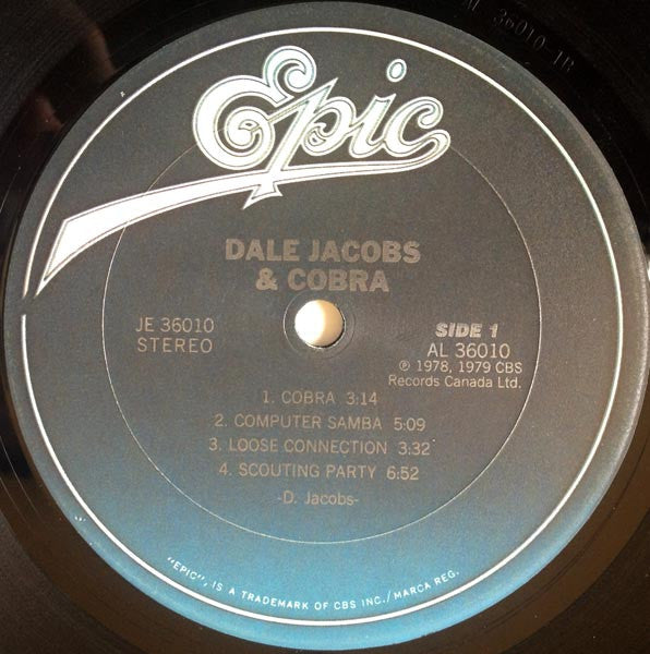 Jacobs, Dale & Cobra - Dale Jacobs & Cobra (VG) (Vinyl LP)
