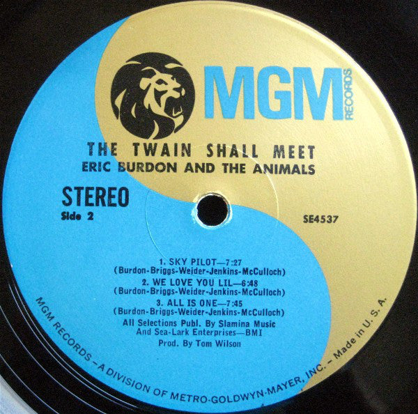 Burdon, Eric & The Animals - The Twain Shall Meet (VG+) (Vinyl LP)
