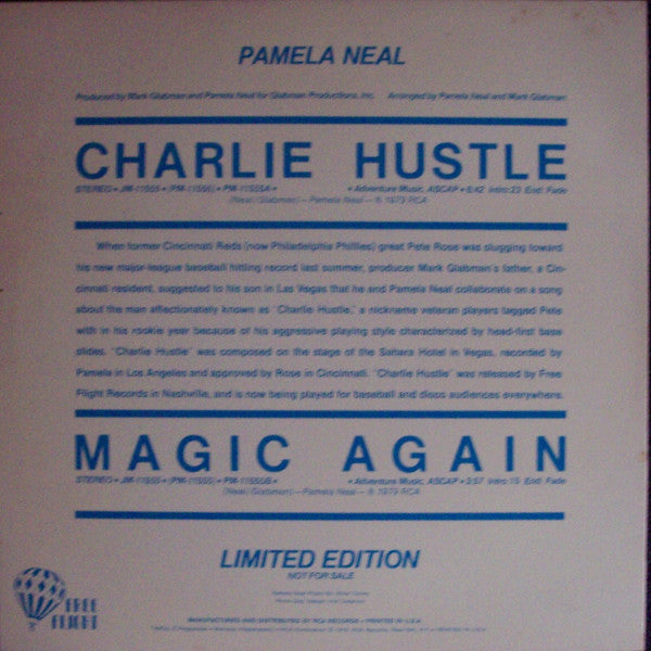 Neal, Pamela - Charlie Hustle (VG+) (Vinyl LP)