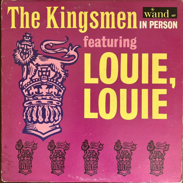 Kingsmen - The Kingsmen In Person Featuring Louie, Louie (G+) (Vinyl LP)
