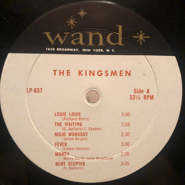 Kingsmen - The Kingsmen In Person Featuring Louie, Louie (G+) (Vinyl LP)