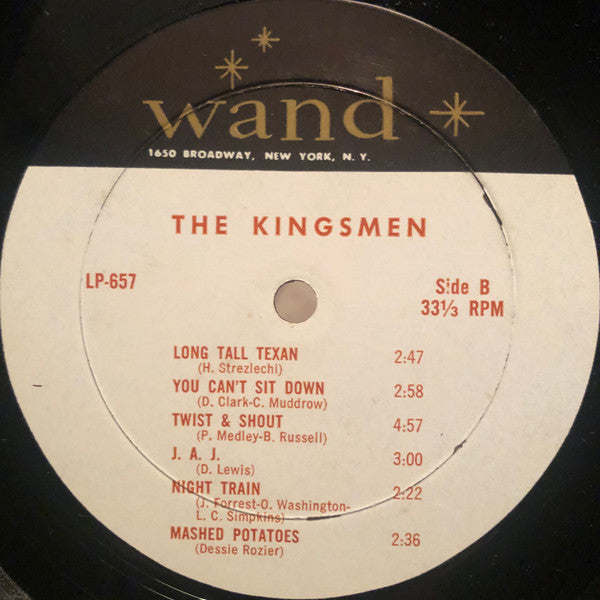 Kingsmen - The Kingsmen In Person Featuring Louie, Louie (G+) (Vinyl LP)