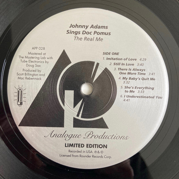 Adams, Johnny - Johnny Adams Sings Doc Pomus: The Real Me (Vinyl, VG+) (Vinyl LP)