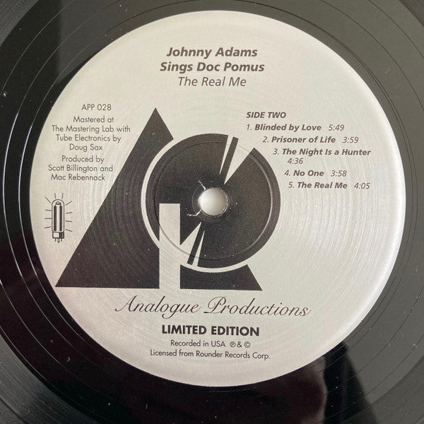 Adams, Johnny - Johnny Adams Sings Doc Pomus: The Real Me (Vinyl, VG+) (Vinyl LP)