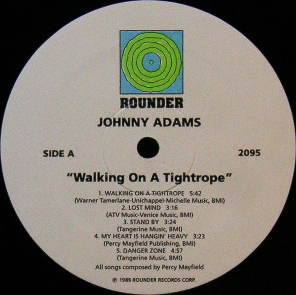 Adams, Johnny - Walking On A Tightrope (The Songs Of Percy Mayfield) (Vinyl, VG+) (Vinyl LP)