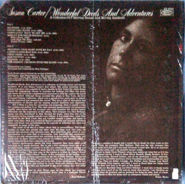 Carter, Susan - Wonderful Deeds And Adventures (NM or M-) (Vinyl LP)
