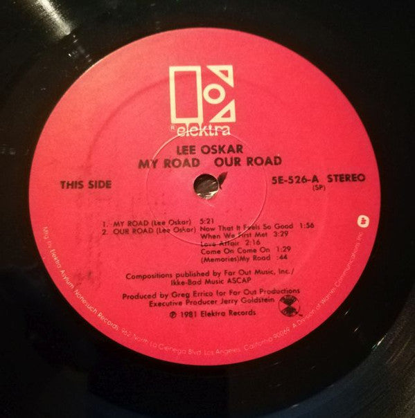 Oskar, Lee - My Road Our Road (VG+) (Vinyl LP)