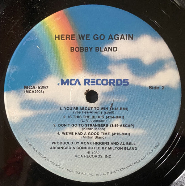 Bland, Bobby - Here We Go Again (VG) (Vinyl LP)