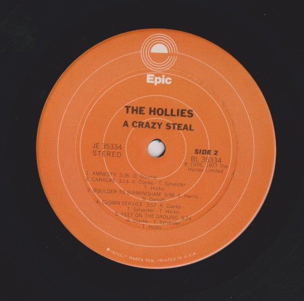Hollies - A Crazy Steal (VG) (Vinyl LP)