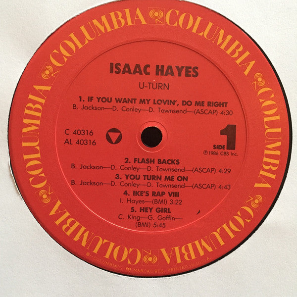 Hayes, Isaac - U-Turn (NM or M-) (Vinyl LP)