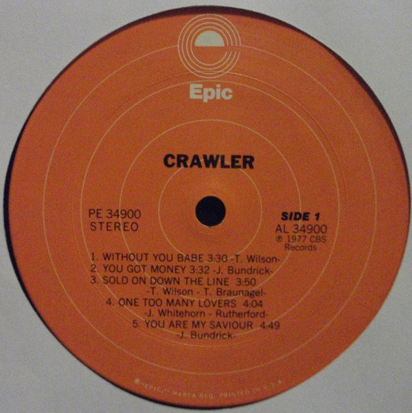 Crawler - Crawler (VG+) (Vinyl LP)