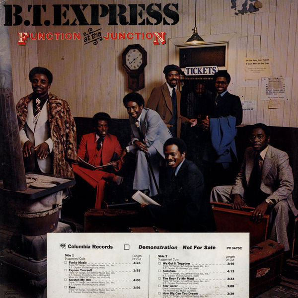 B.T. Express - Function At The Junction (VG+) (Vinyl LP)