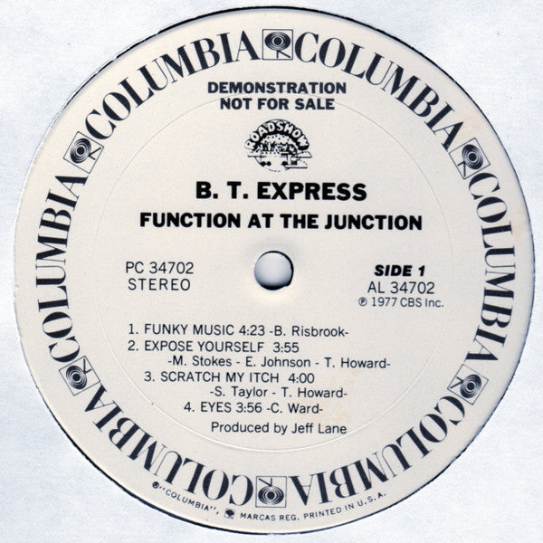 B.T. Express - Function At The Junction (VG+) (Vinyl LP)